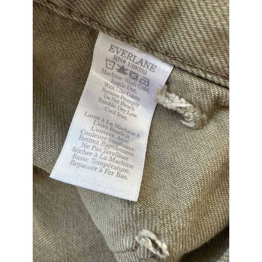Everlane Olive Wide Leg Jeans - Picture 13 of 13